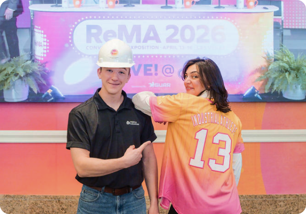 Attendees enjoying the ReMA Show.